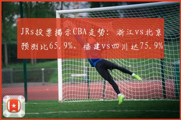 JRs投票揭示CBA走势：浙江vs北京预测比65.9%，福建vs四川达75.9%